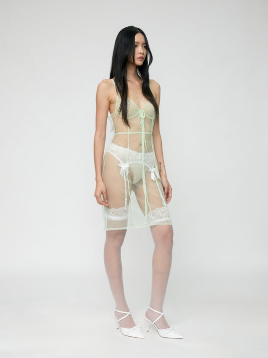 Sheer Net Dress