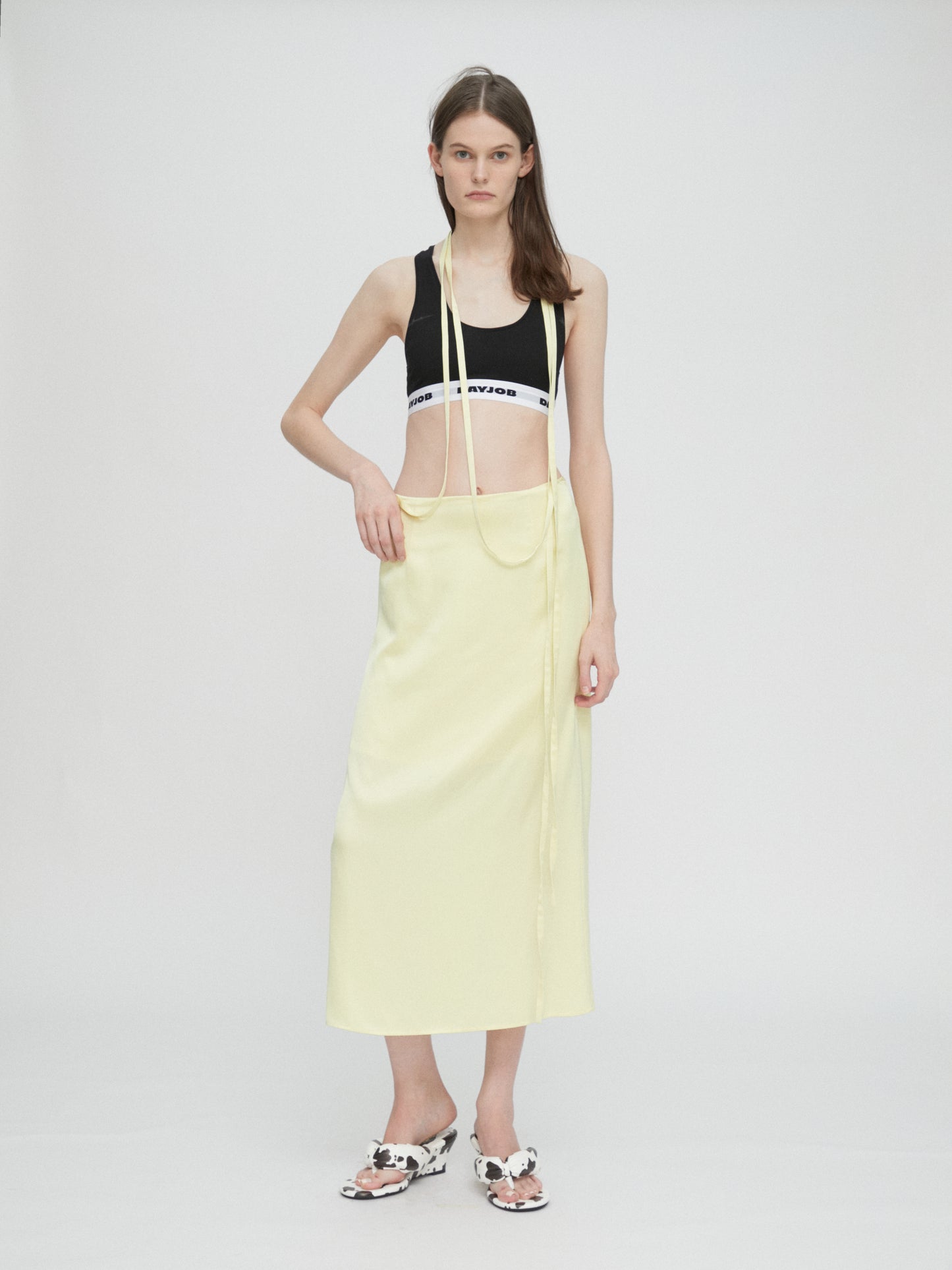 Wrapper Yellow Skirt