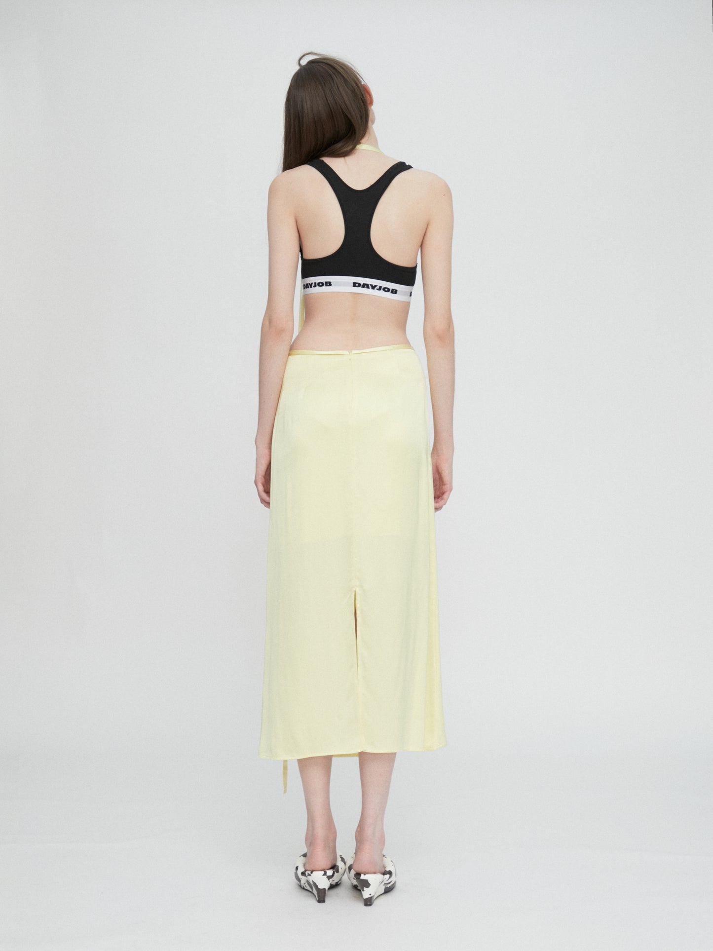 Wrapper Yellow Skirt