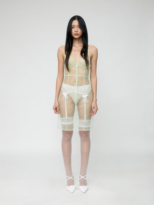 Sheer Net Dress