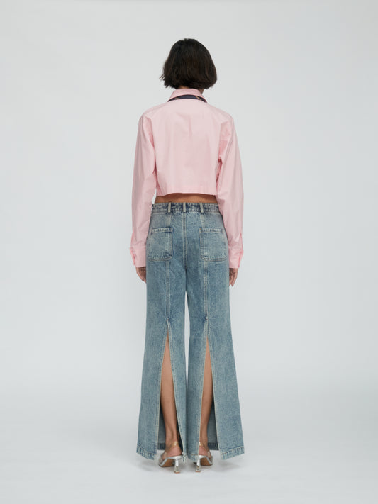 Slit Denim