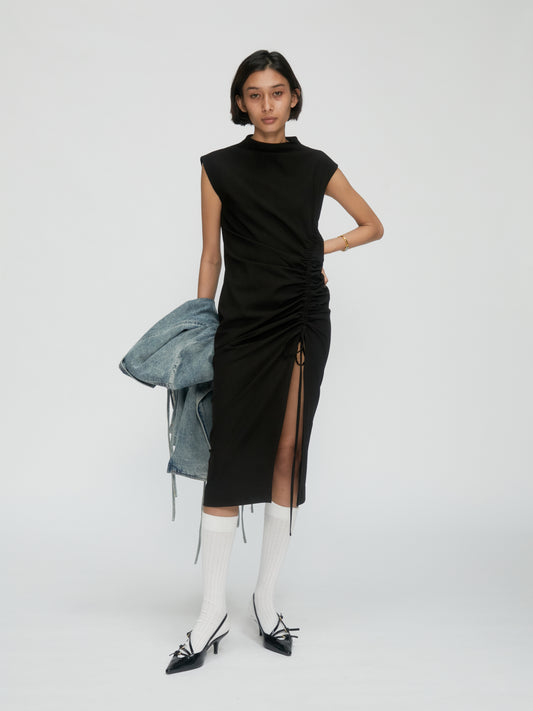 Drawstring Dress