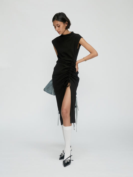 Drawstring Dress