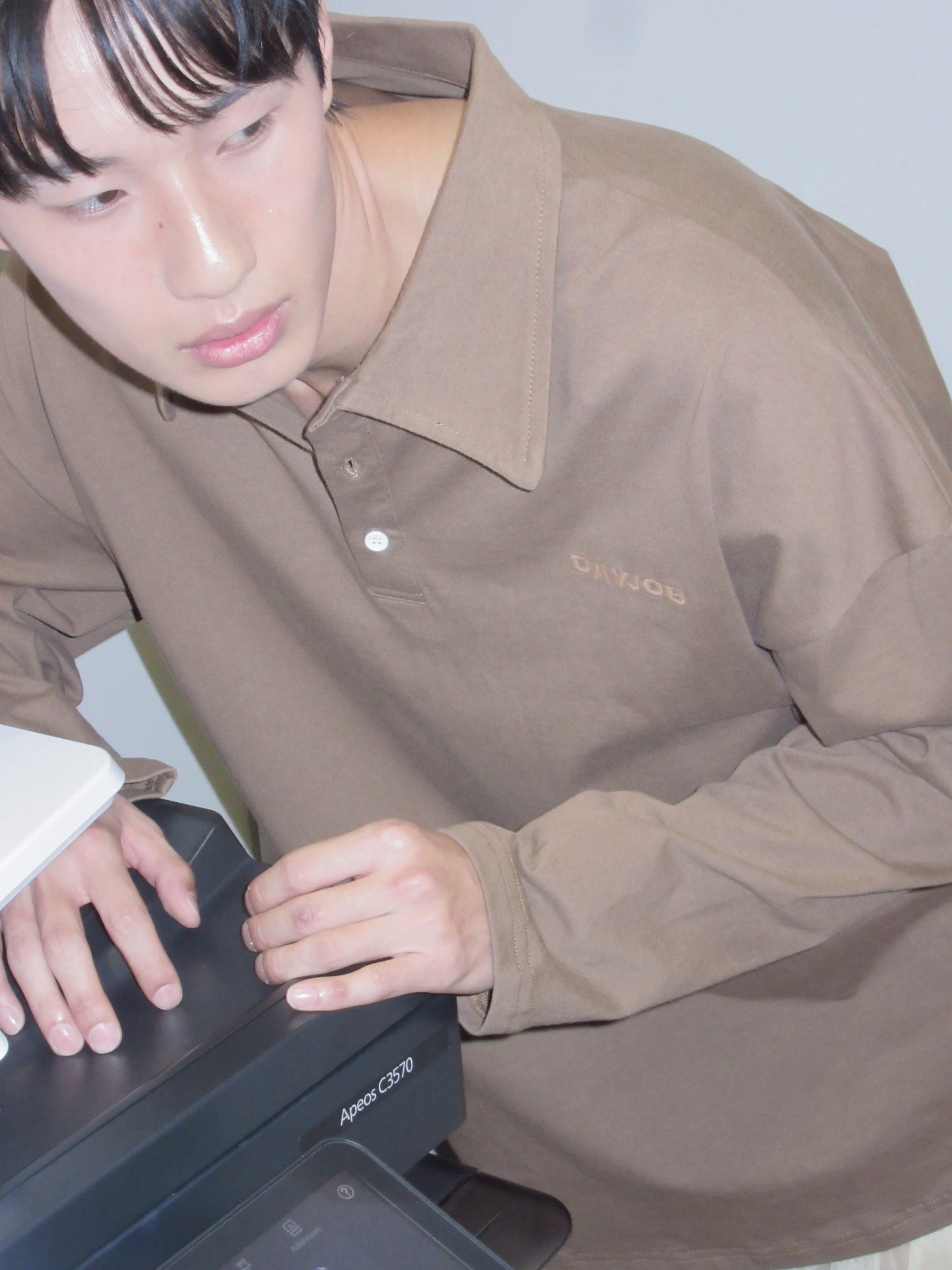 Oversize Cropped Polo