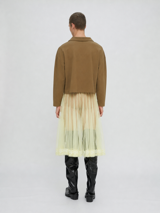 Oversize Cropped Polo